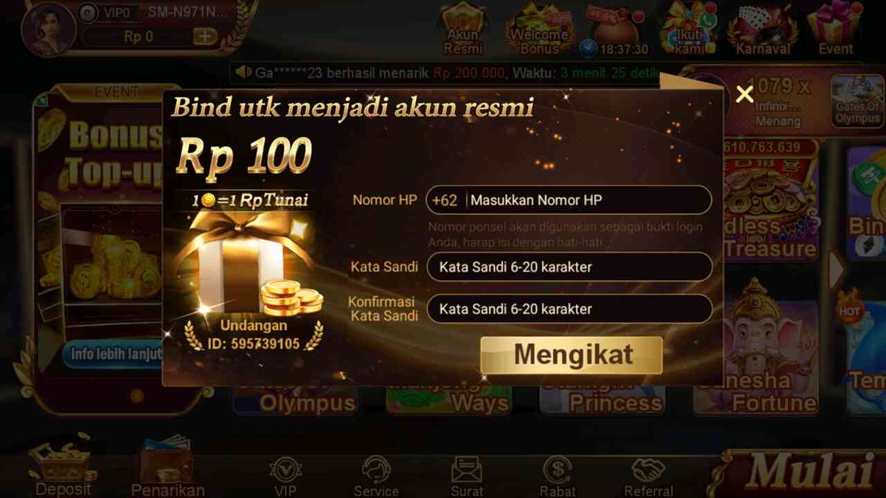 8055 Slots screenshot