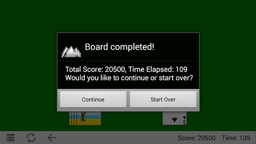 Classic TriPeaks apk screenshot