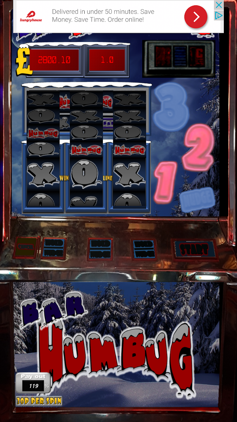 Bar Humbug Christmas Slot screenshot