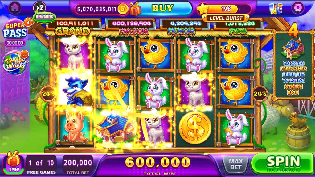 Cash Storm-Casino Slot Machine APK screenshot