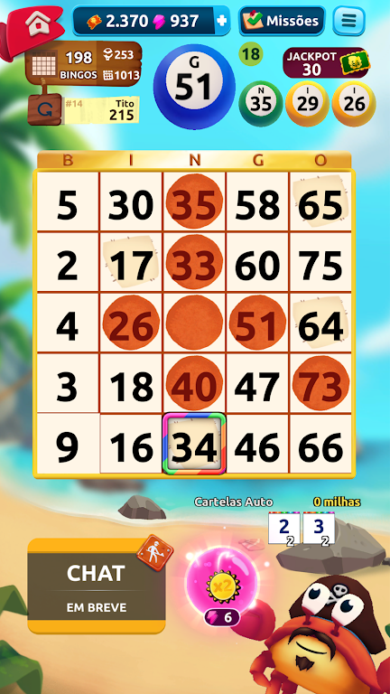 Bingo Bloon - Free Game - 75 Ball Bingo Online screenshot