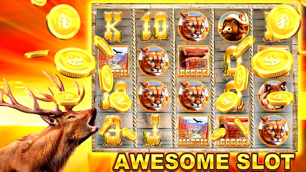 Slot Machine Game Buffalo APK screenshot