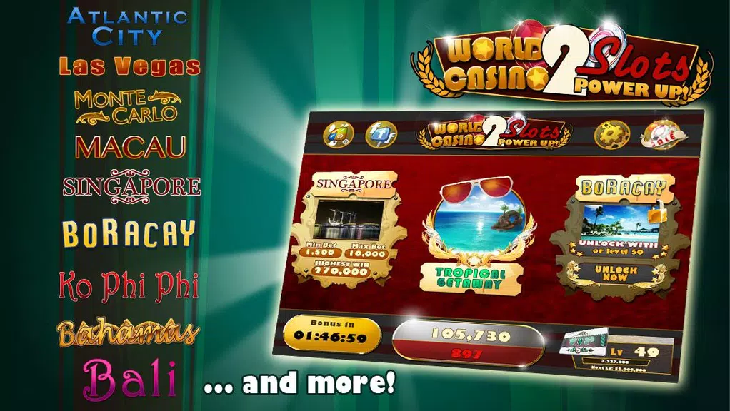 Slots Power Up 2 World Casino screenshot