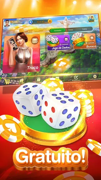 Jogo de dados online - Sic Bo screenshot